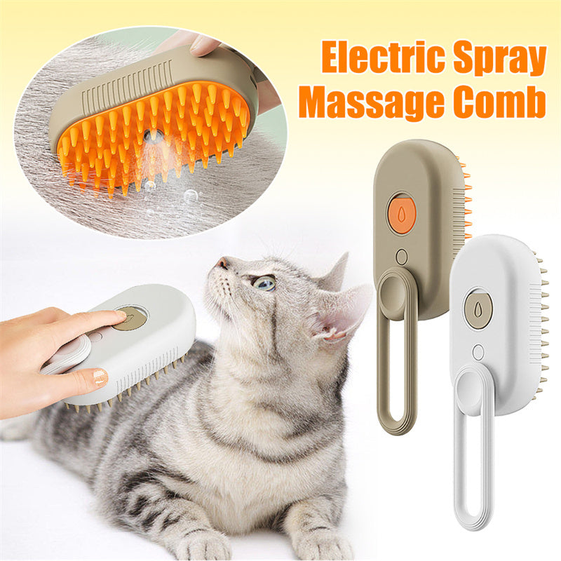 Pets Steam Brush 3 In 1 Electric
