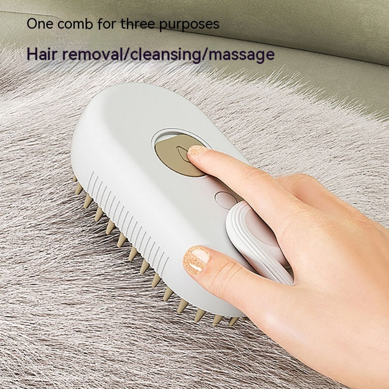 Pets Steam Brush 3 In 1 Electric