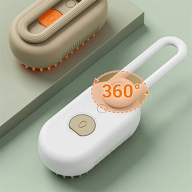 Pets Steam Brush 3 In 1 Electric